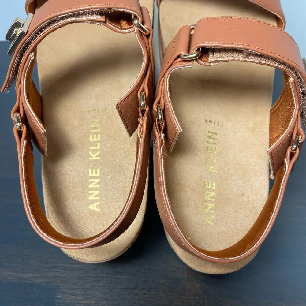 Anne Klein cork platform sandals - Woman's size 10.5-11 (NIB)